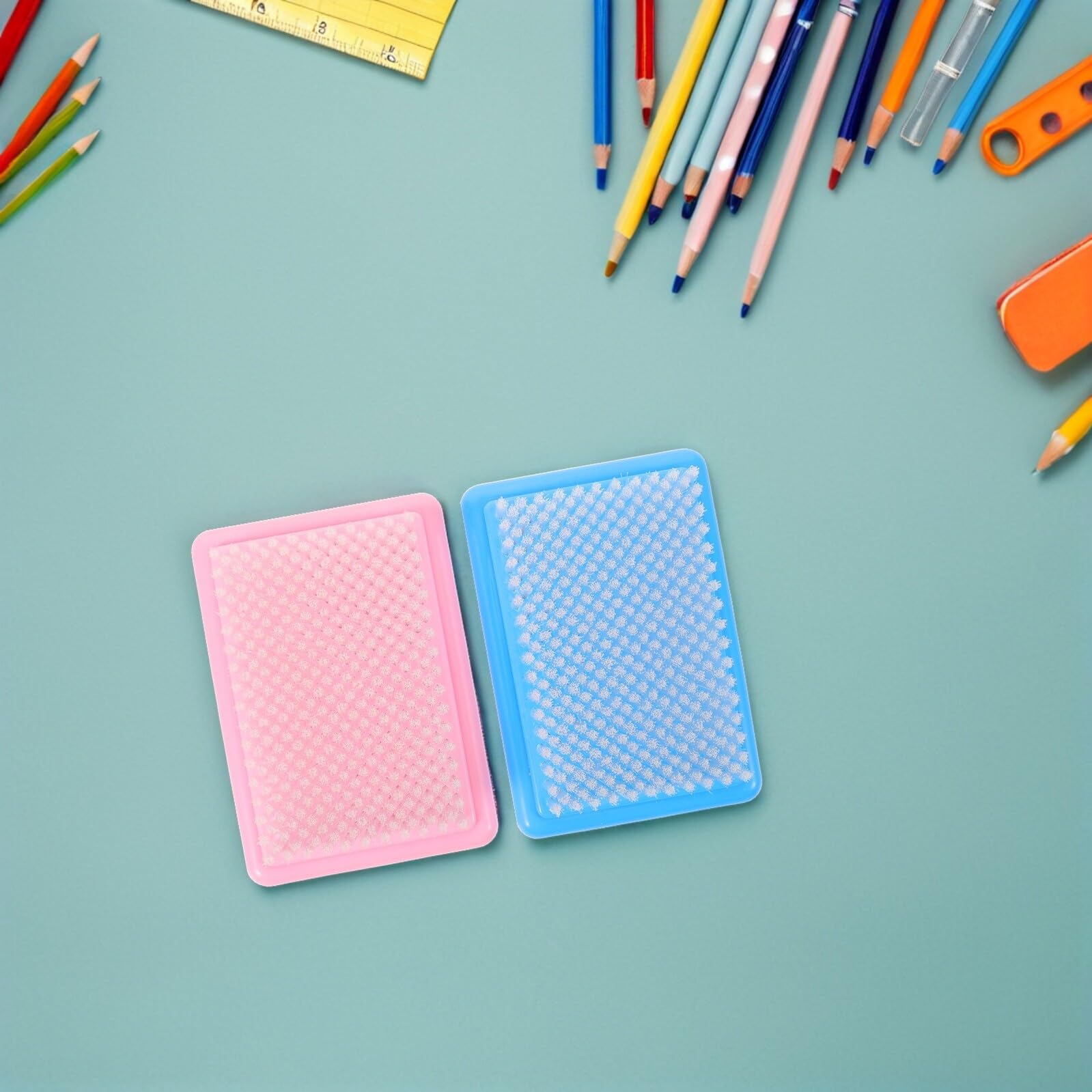 2 Piezas Kit de Costura y Diseño Único para Principiantes Herramientas de Fieltro de Lana, Base de Alta Densidad para y Manualidades Creativas