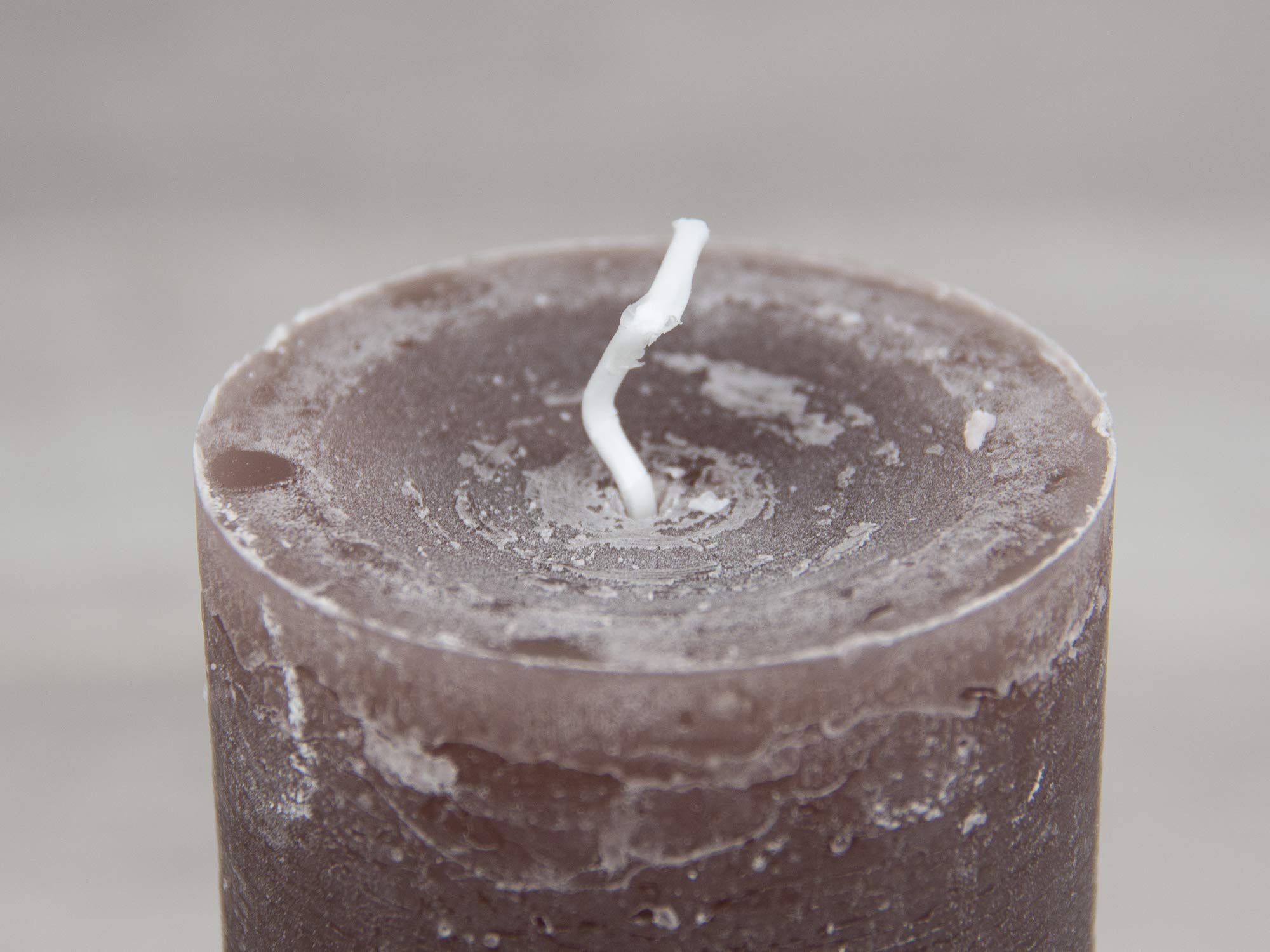 Hochzeitskerze Rustik Mallow Traukerze mit Namen und Datum, individuell, persönlich u. handgemacht 17217