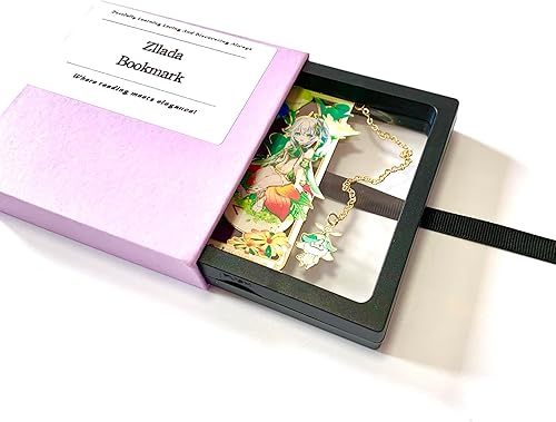 Miniatura 6 de Zllada Genshin Impact Nahida - Marcapáginas de metal con caja de exhibición 3D para mujeres, hombres, hermanas y amigos, regalos de cumpleaños