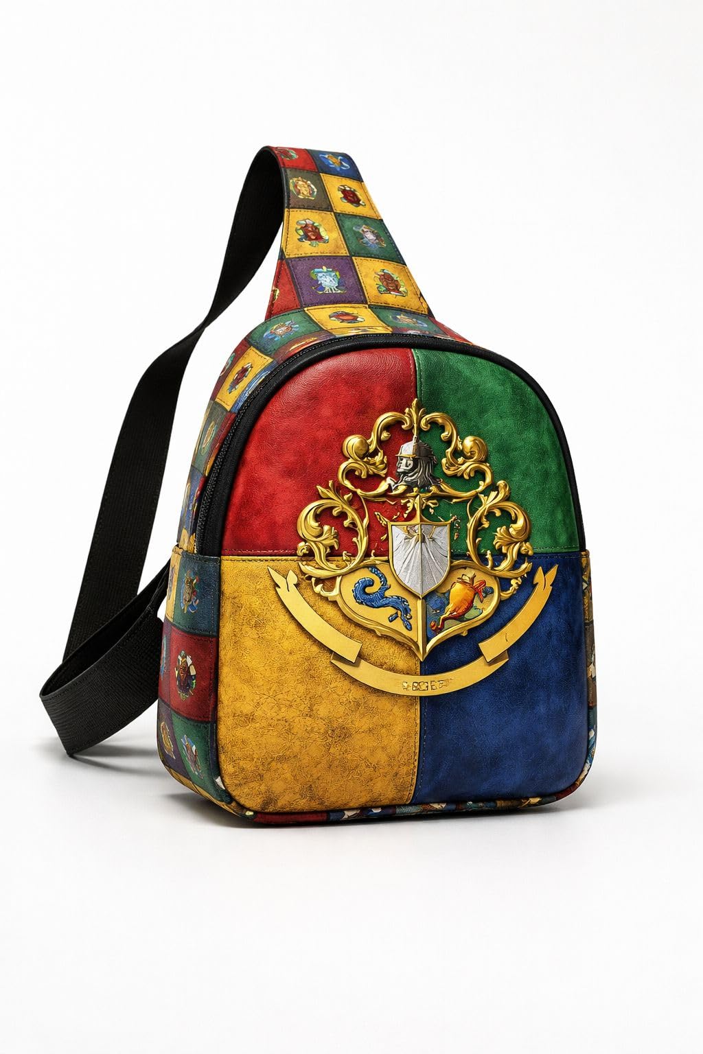 Harry Potar Mini chestbag for kids, Canvas Hogwarts Backpack Purse Crossbody travel Shoulder Bag for Adults, Teens