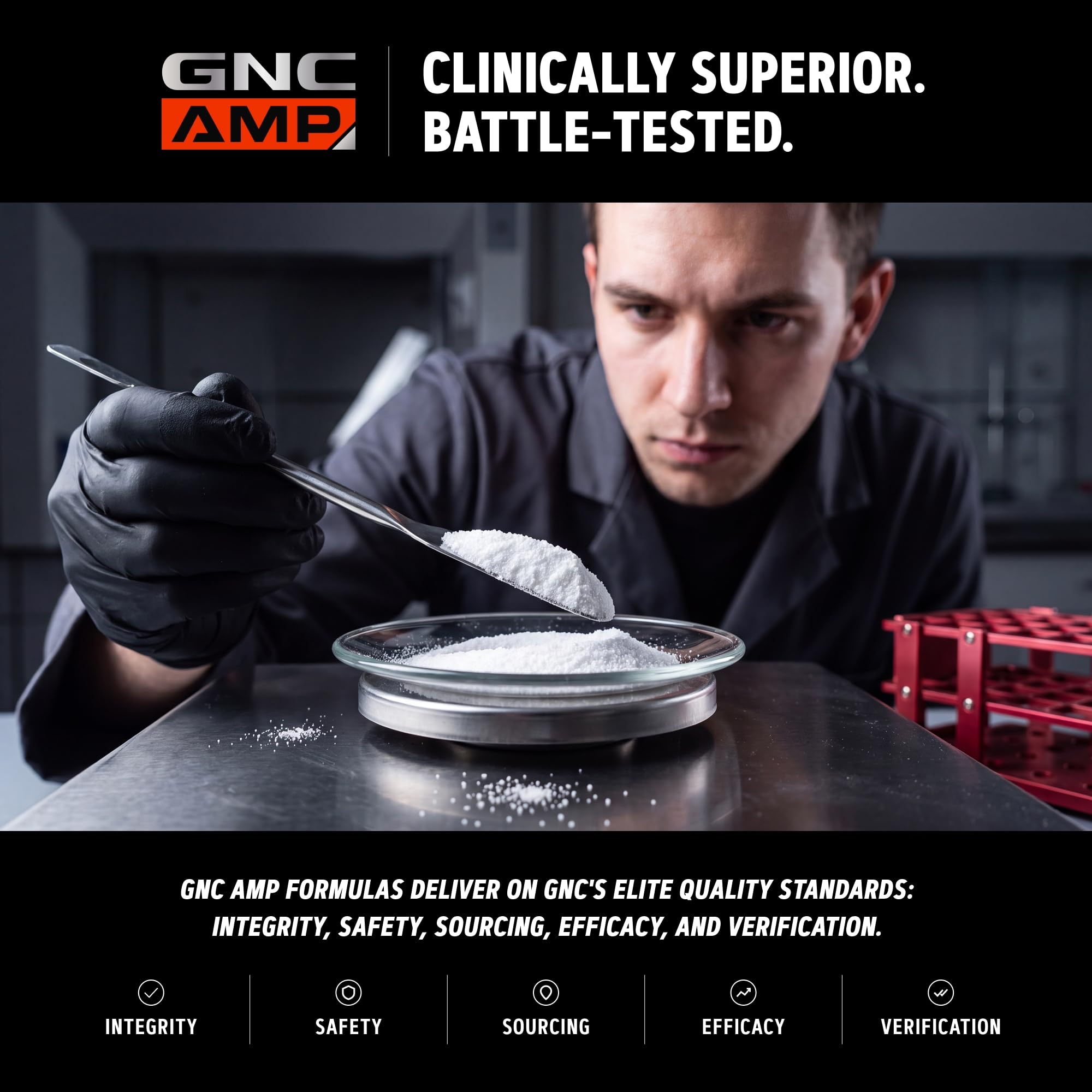 GNC AMP Mass XXX with MyoTOR, Chocolate, 96.3 oz, 13 Servings — Amazon image 9
