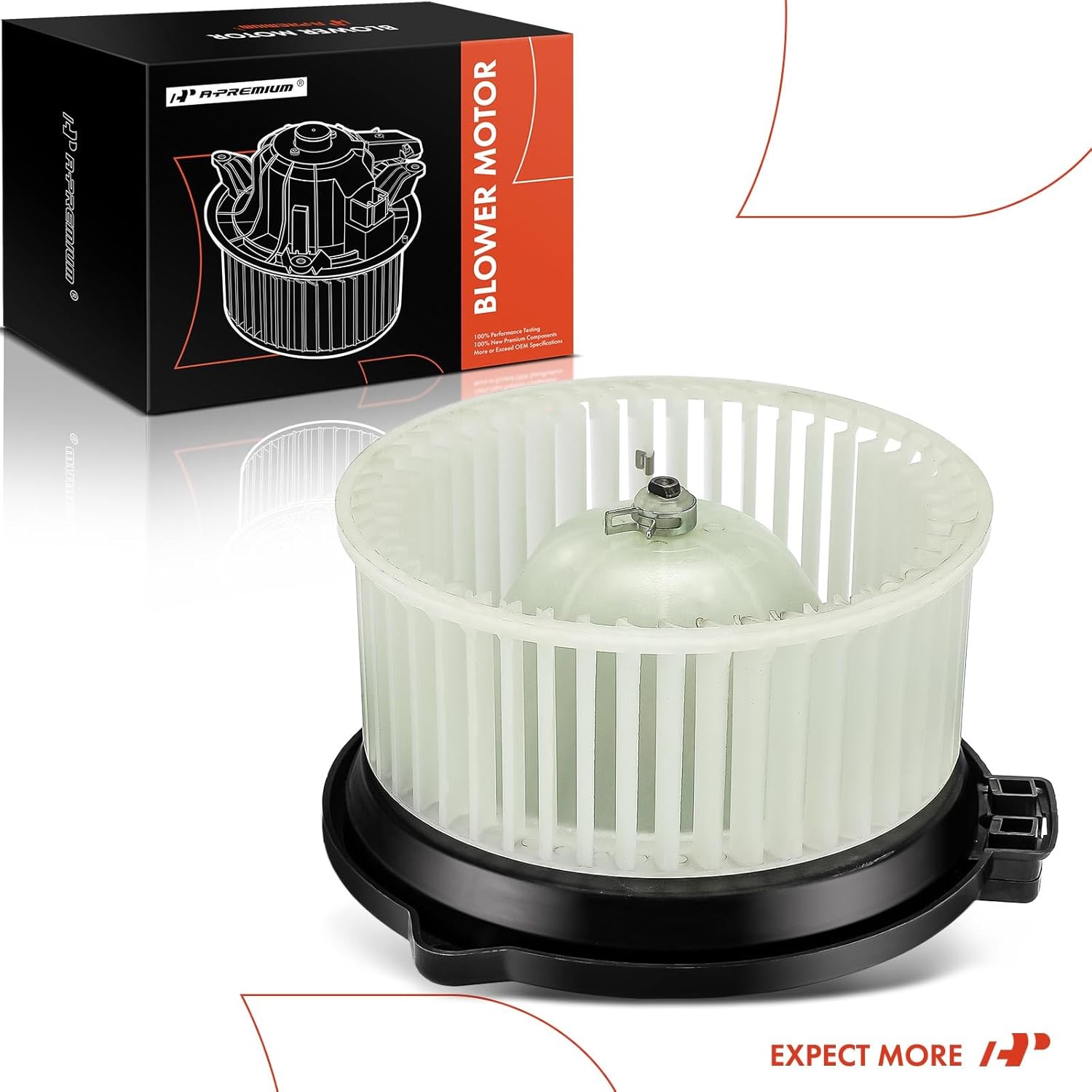 A-Premium Front HVAC Heater Blower Motor Compatible with Toyota Corolla 1993-1997 - Replace# 87103-12040, 8710312040