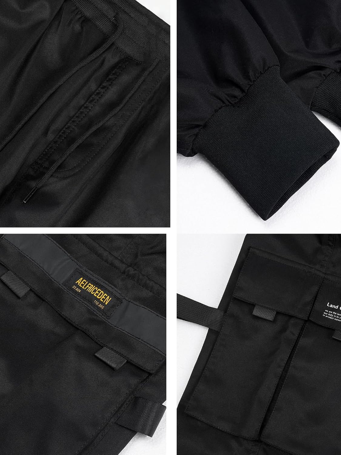 Aelfric Eden Mens Jogger Pants Japanese Cargo Sweatpants Tactical Pant Multi-Pockets Techwear Hip Hop Streetwear - Image 6