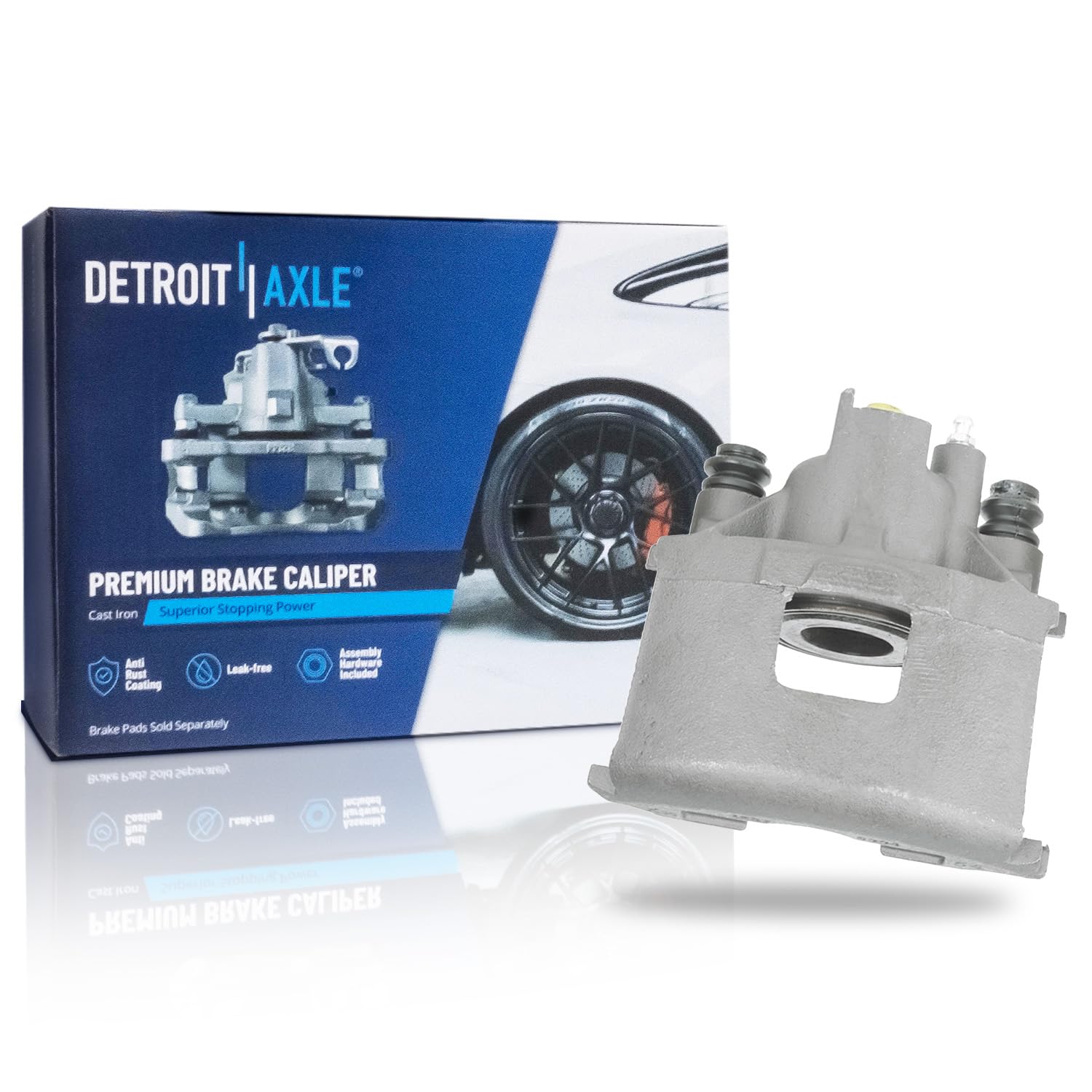 Detroit Axle - Front Left Brake Caliper for 1999 Dodge Plymouth Neon, Disc