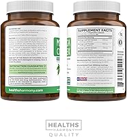 Vista 6 de Cápsulas de Moringa (suministro de 2 meses) de alta resistencia, mezcla avanzada de hierbas enteras en polvo con semillas 20:1 y extracto de hoja