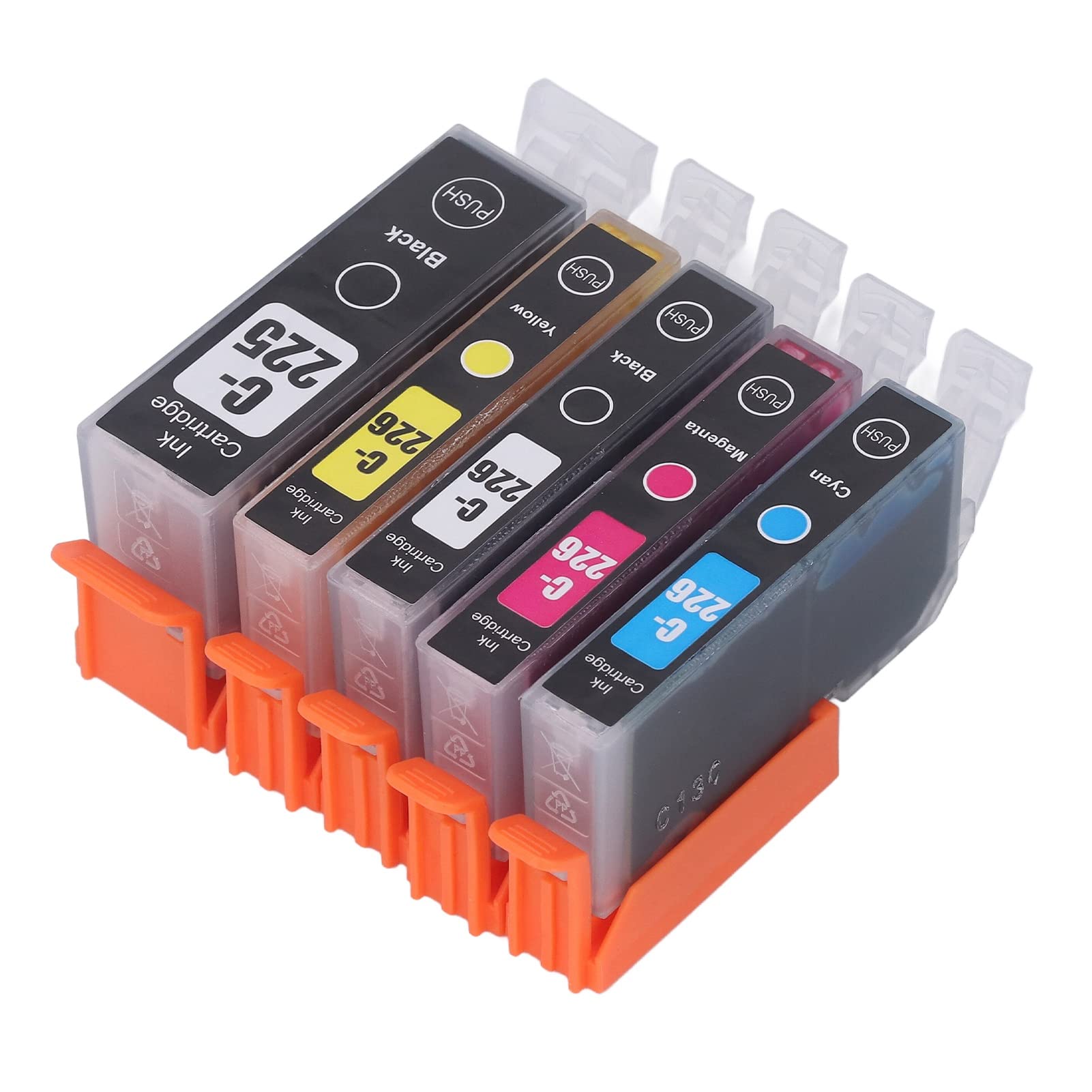 Inchiostro Di Ricarica 5x250 Ml/S Per Canon PGI225 CLI226 PIXMA