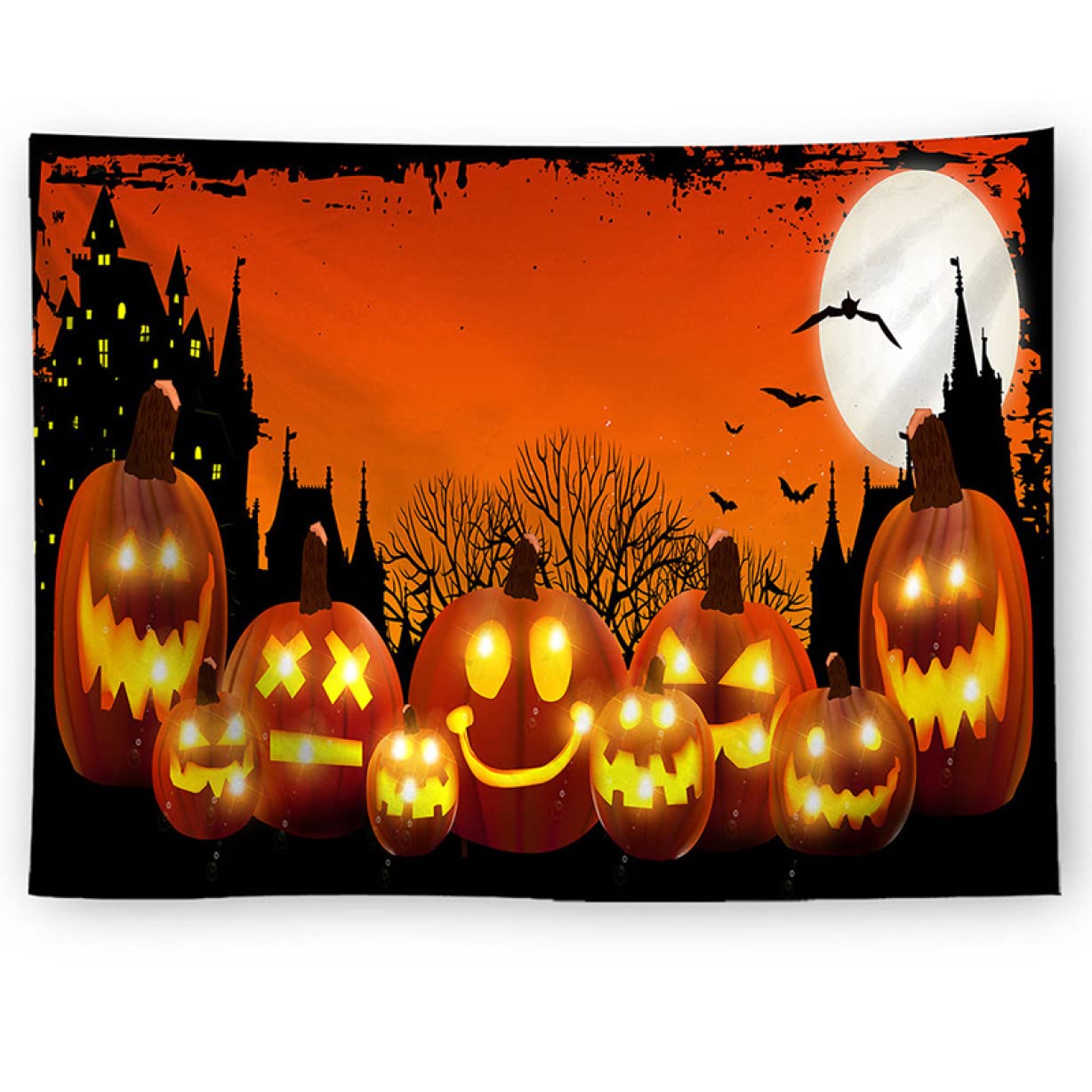 Amazon.co.jp: [LJKI] タペストリー ハロウィン おしゃれ プレゼント