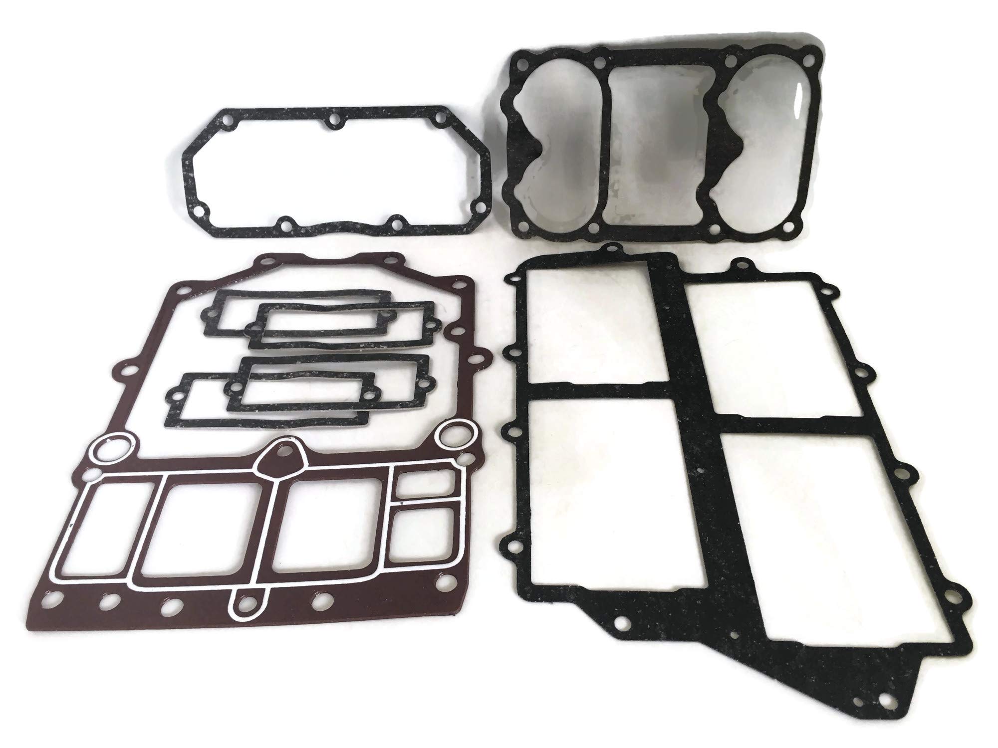 Kit de juntas de juntas de cabeza de potencia del motor de bote ITACO 6F3-W0001-A4 6F3-W0001-A5 A0 6F3-W0001-00 01 02 compatible con Yamaha V4 fuera borda 115CV 130HP Motor Marine de 2 tiempos