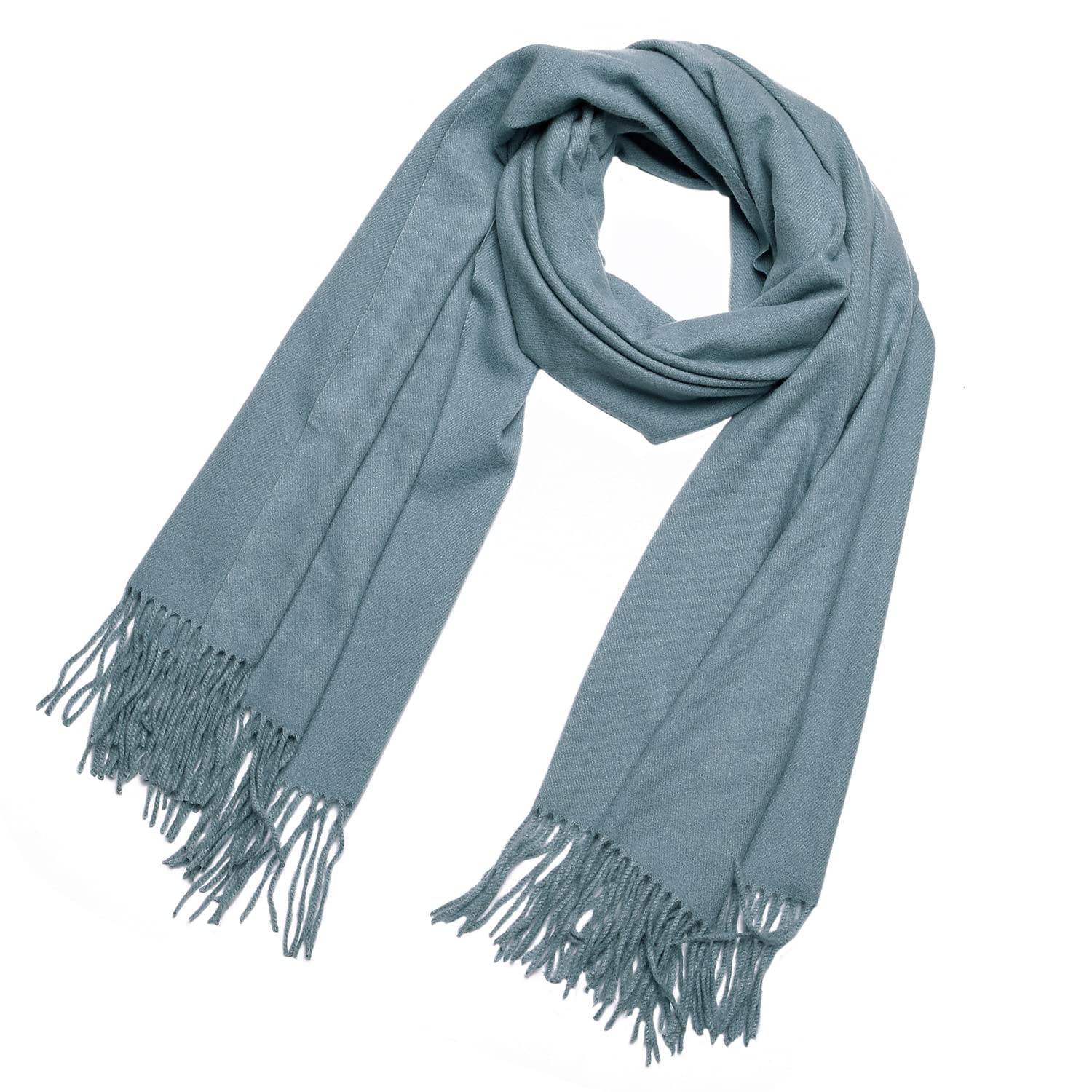 DonDon Schal Damen Winter Wollschal Winterschal groß und flauschig 200 x 70 cm