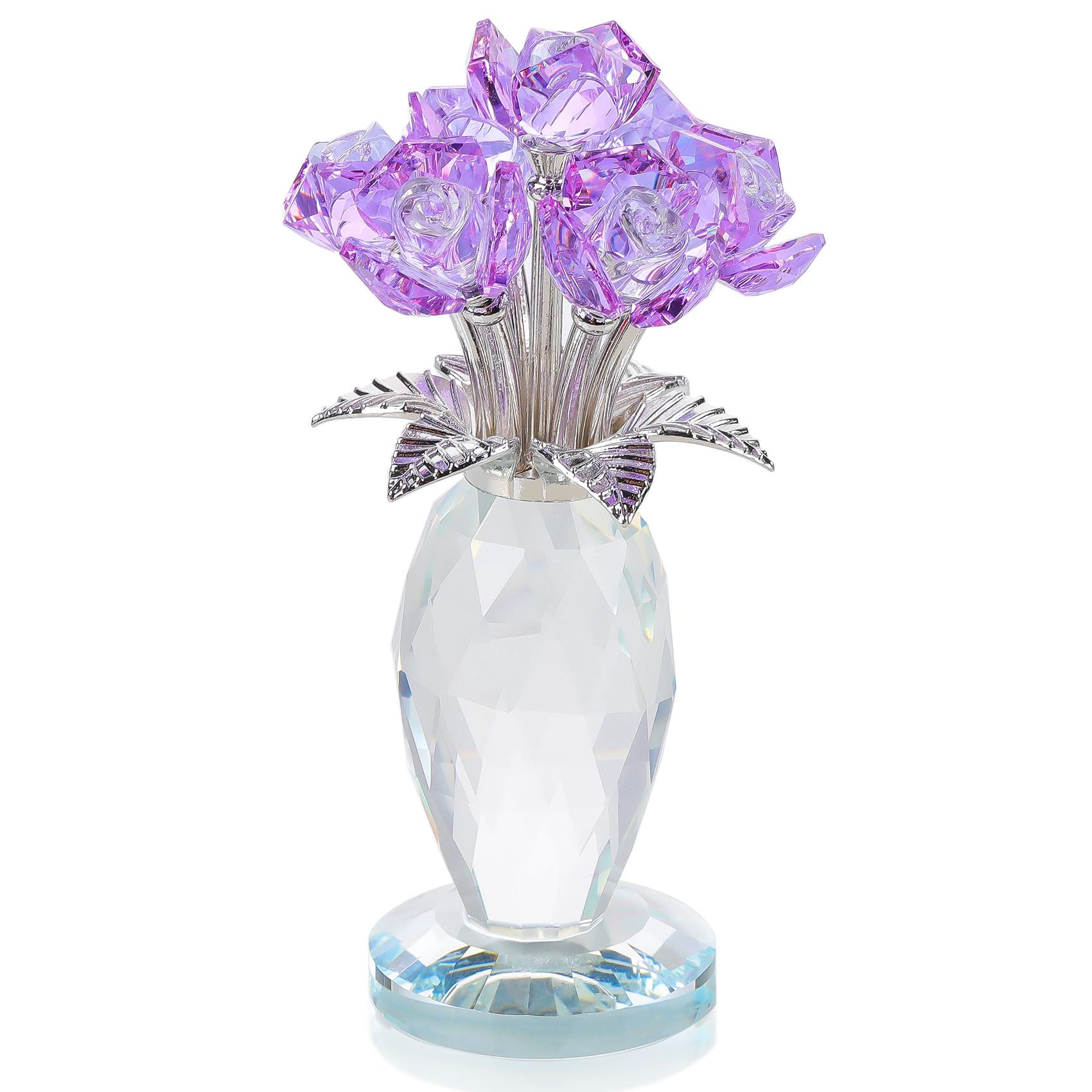 プレゼント クリスタル バラ 枯れない 花 薔薇 蝶 結婚祝い 記念日 女性 プレゼント クリスタル バラ 枯れない 花 薔薇 ギフト 結婚祝い