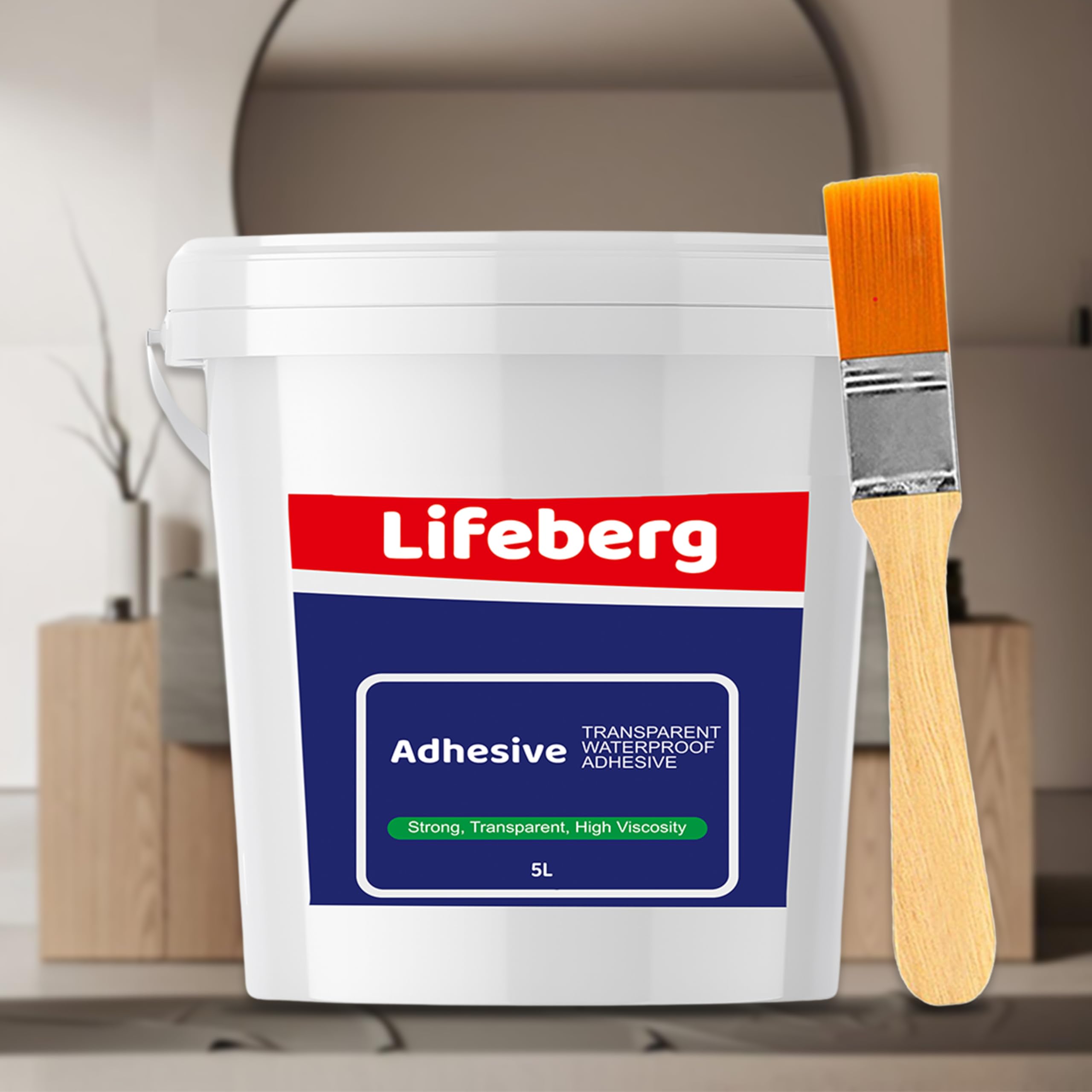 5Kg/5L Transparent Waterproof Glue with Brush Transparent Resin Epoxy for Roof Leakage Crack Seal Agent Roof Water Leakage Solution Water Proof Glue for Waterproofing-image-14