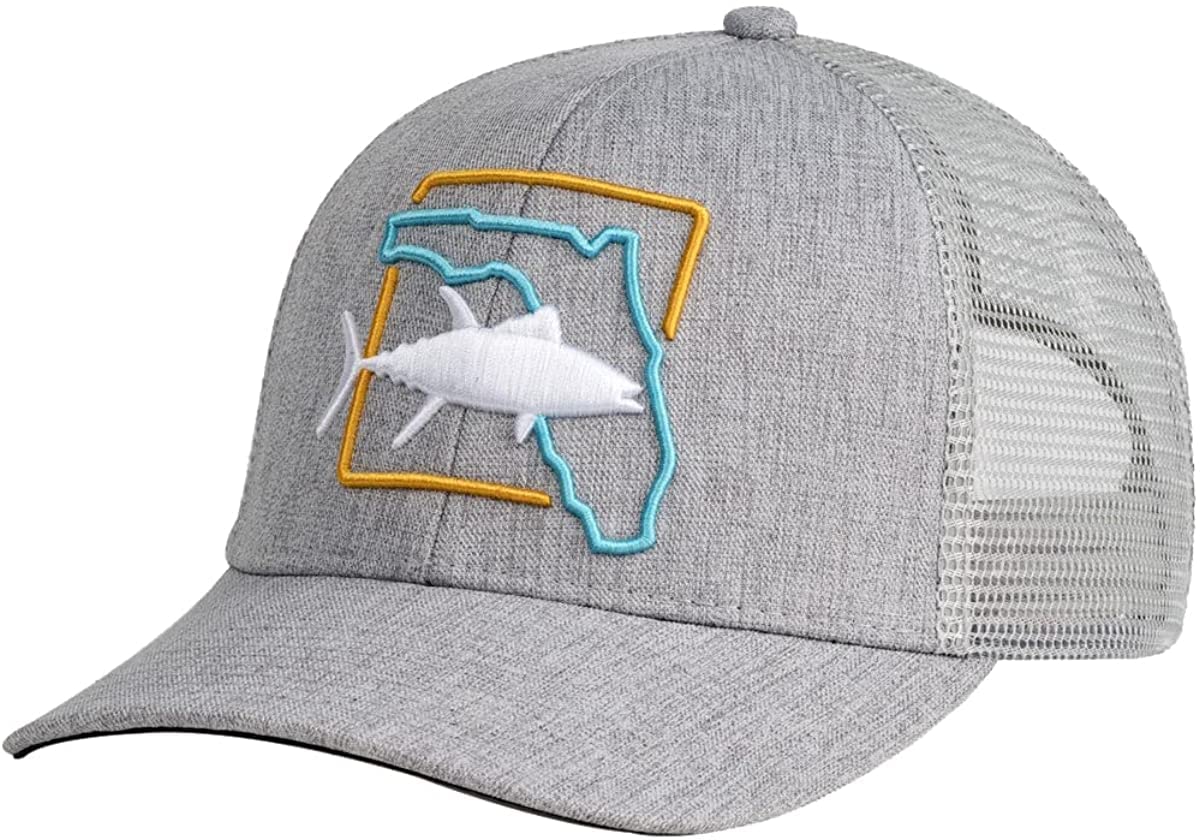 Avid GearAvid Been There Trucker Hat HeatherGrey OS - Baseball Hat Unisex Adjustable for Adults Premium Cotton Hat Outdoor Sports for Men and Women