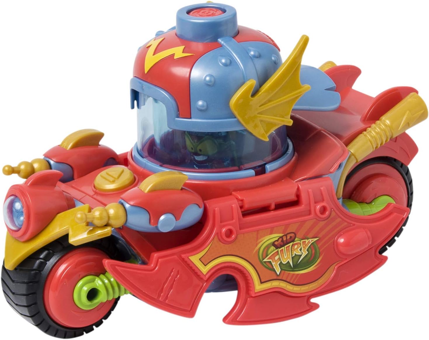 SUPERTHINGS Kid Fury Vehicle โ Contains 1 Vehicle with 1 Launcher and top and 1 Exclusive Figure