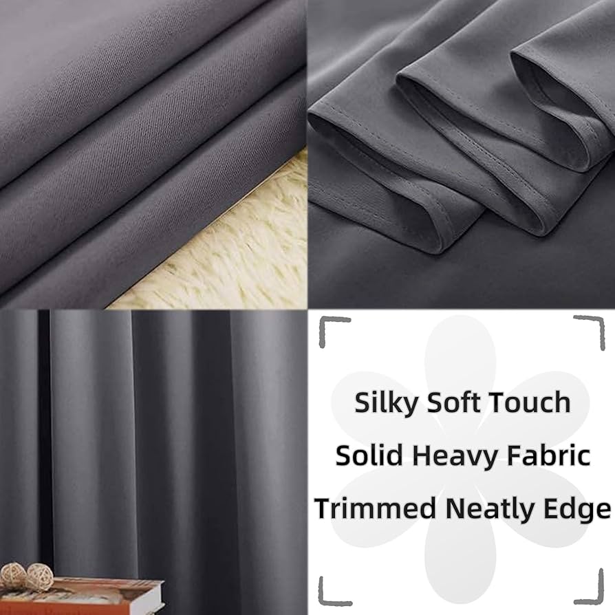 Amazon｜遮光カーテン 190 x 250 cm 遮熱 1級 Uvカット 断熱
