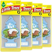 Vista 27 de Little Trees - Ambientador de árbol colgante que proporciona un aroma de larga duración para tu hogar o tu auto. Aroma Black Ice, 24