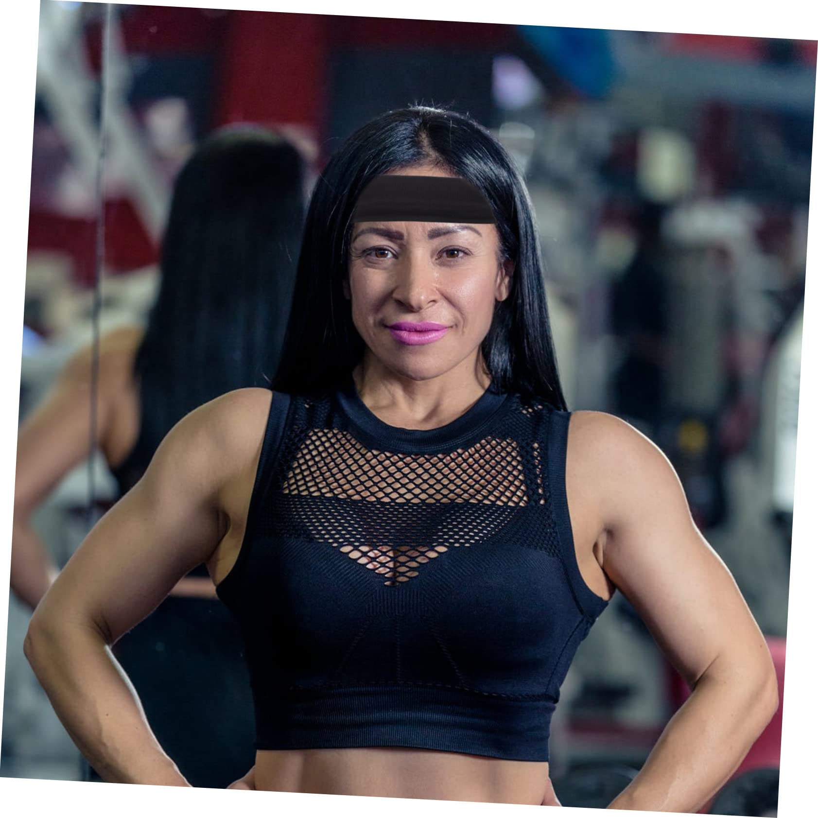 minkissy 12 fasce sportive per capelli da donna eleganti fasce per capelli da donna fasce per capelli turbante per uomo cravatte per capelli da donna fascia per il sudore in poliestere accessori per