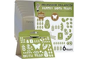 Superior Pantry Moth Traps with Pheromones - Eradicate Pantry Moths Safely and Effectively