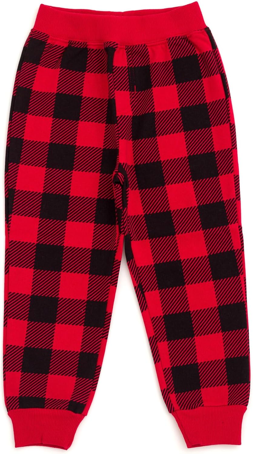 Disney Mickey Mouse Christmas Fleece Pullover Hoodie & Jogger Pants Outfit Set Newborn to Big Kid Sizes (0-3 Months - 14-16) - Image 5