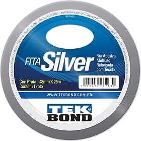 Fita Silver Prata 48 x 25 metros