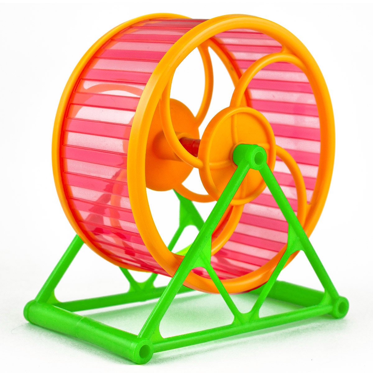 12.5 cm Running Cum Jogging Cum Exercise Wheel for Hamster/Dwarf/Gerbil/Mice/Mouse (Random Color) 1
