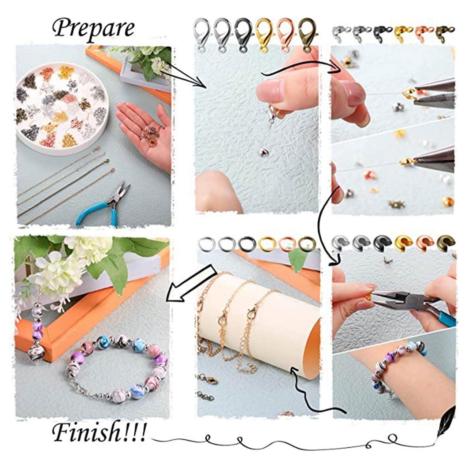 Amazon | 782 個ロブスタークラスプジュエリー作成ロブスター爪