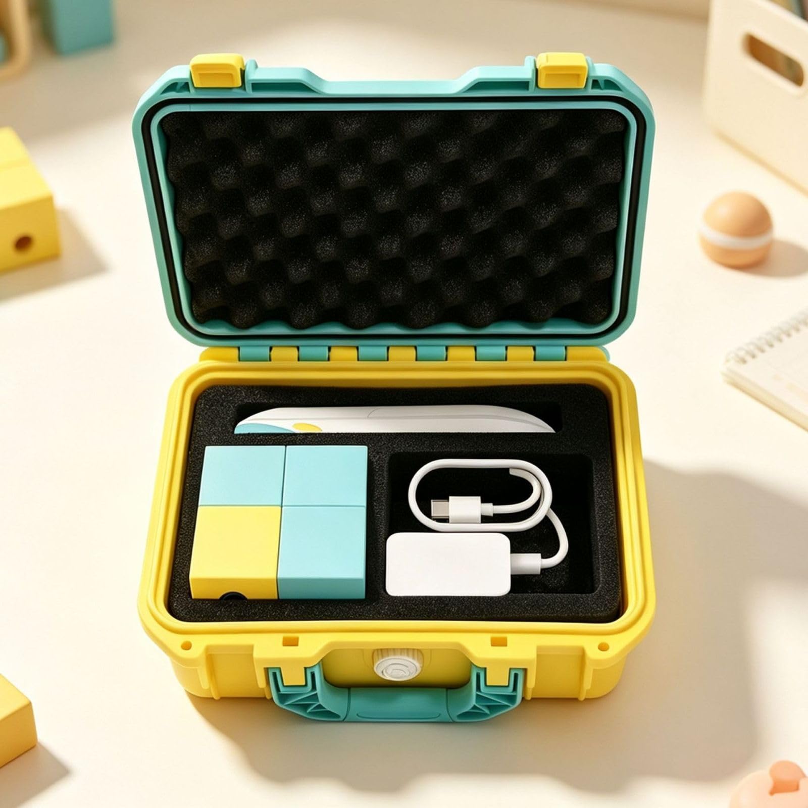 Generico Custodia rigida portatile console di gioco per Nex Playground - Custodia da viaggio antiurto - Custodia rigida per console - Accessori per il trasporto e la conservazione