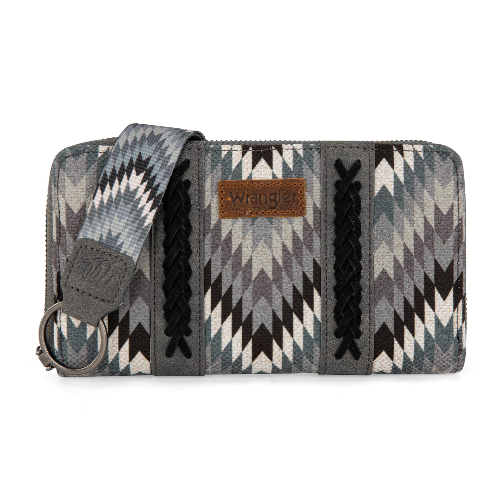 Wrangler Wallet Wristlet Aztec Clutch Long Purse Boho Credit Card Holder Wallet