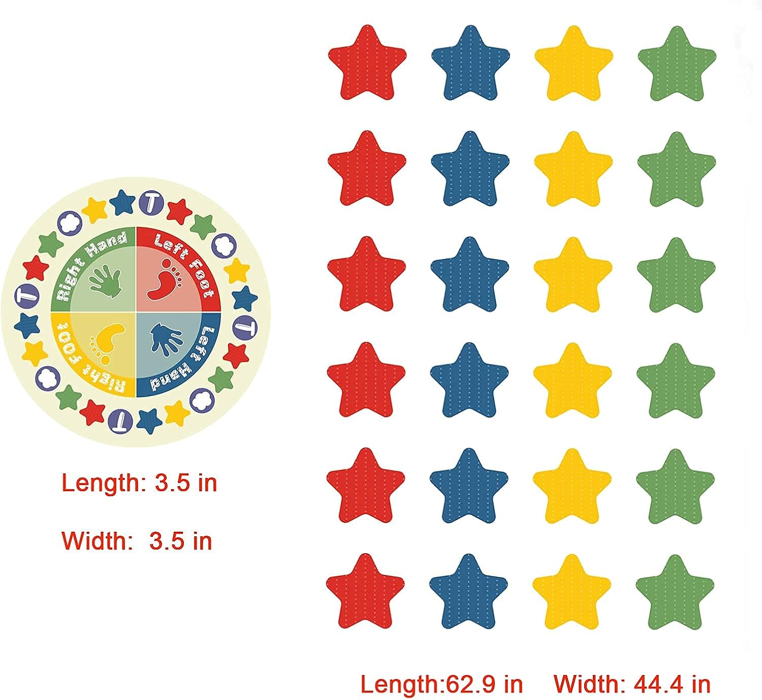 Fun Party Games Indoor and Outdoor Game for Kids Family Party Game Interesting Floor Game,Foot Games,Bigger Mat for 2 and More Players : Toys & Games