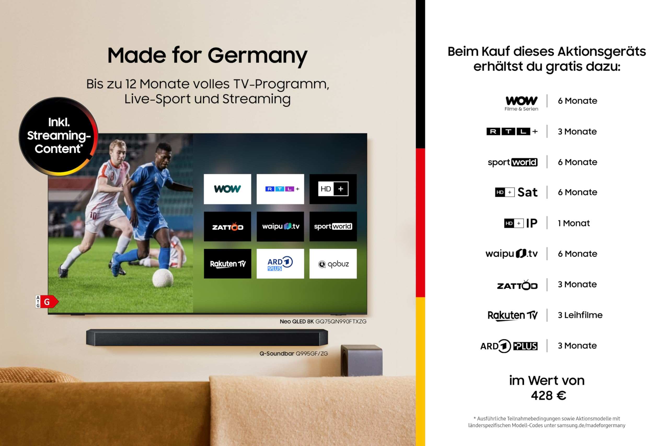 Samsung GQ65S85FAE OLED-Fernseher (163 cm/65 Zoll – Bild 3