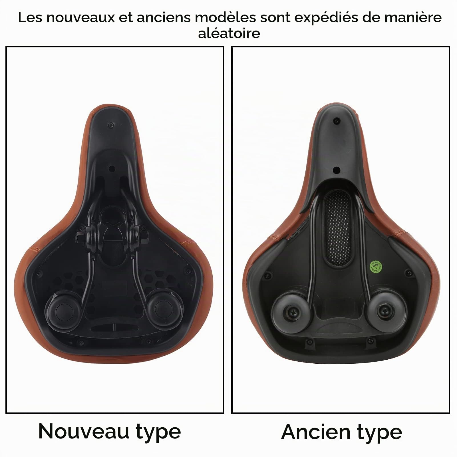 Selle de Vélo Confortable Doux Large Vélo de Route Gel Selles Respirant Siège de Vélo de Montagne Convient pour VTT Vélo de Pliage Vélo de Route