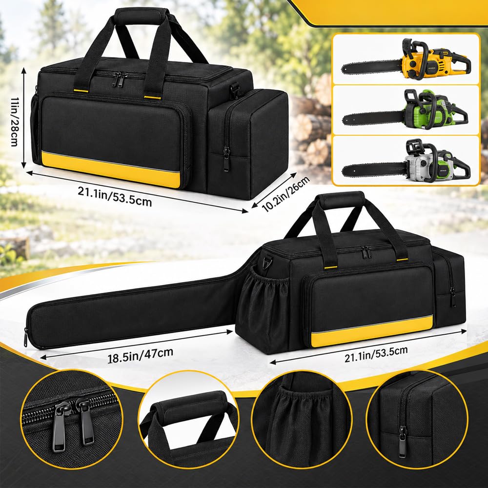 Bolsa para Motosierra para Milwaukee M18 FCHS,Material de Tela Oxford