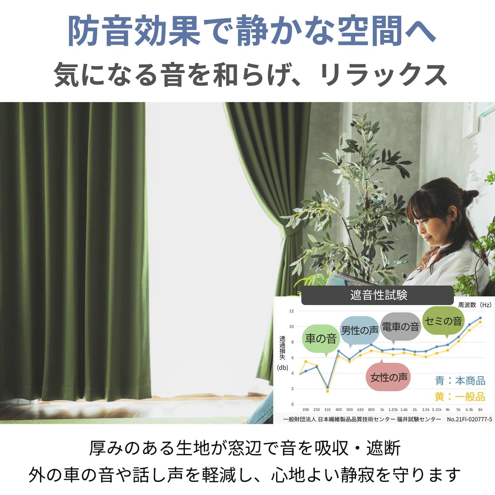 Amazon｜グラムスタイル カーテン 遮光 1級 防音 遮熱 断熱 洗える