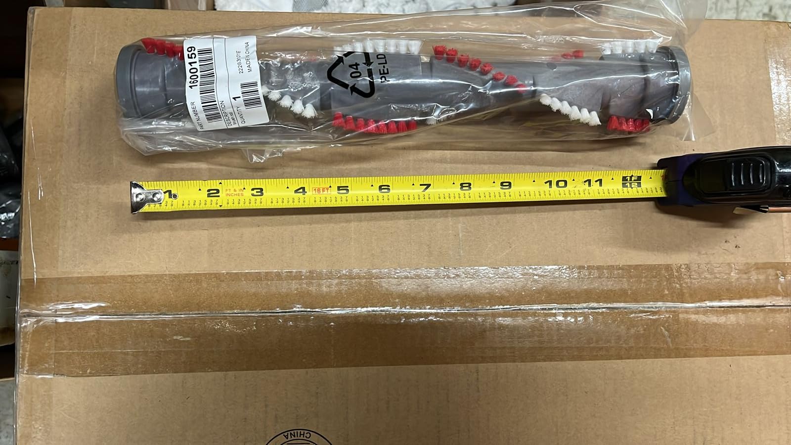 Replacement Part For Bissell 3918 Cleanview Plus Upright Vacuum Cleaner Brushroll # compare to part 1600159