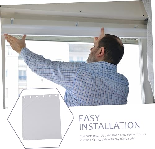 Miniatura 4 de DECHOUS Cortinas de cortina para ventana, cortinas para habitación de lujo, cortinas de oscurecimiento de habitación, con ojales, absorción de
