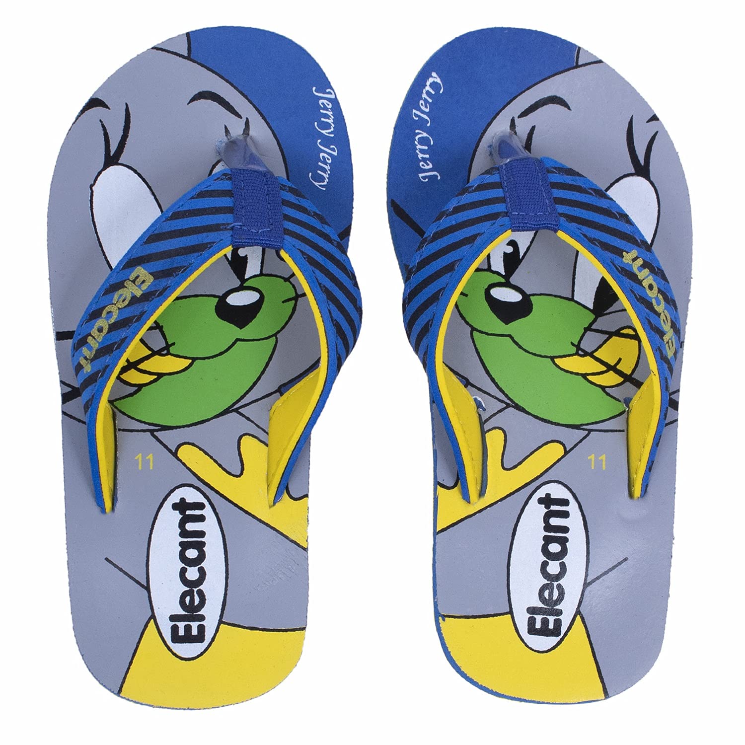 Elecant Unisex Kids Cartoon Character Slippers (Blue, 10 UK, A-T and J) (B0963MZ59B) Amazon Price History, Amazon Price Tracker