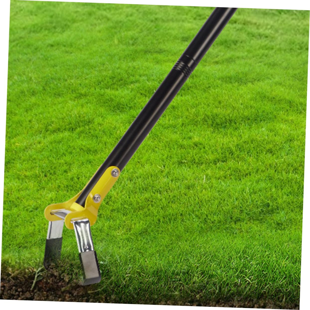 Portable Small Garden Hand Hoe Ergonomic Metal Planting Tool for Weeding Digging and Soil Loosening Durable Manganese Design for Tasks