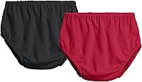 Vista 9 de City Threads Baby Girls Boys Diaper Covers Bloomers Cotton Soft Comfortable Durable Made in USA 2-Pack
