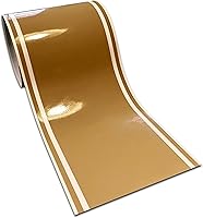 Vista 20 de 6 x 182,8 cm Cinta adhesiva de vinilo con rayas de carreras, calcomanía adhesiva para coche, remolque, barco 651 (Blanco)