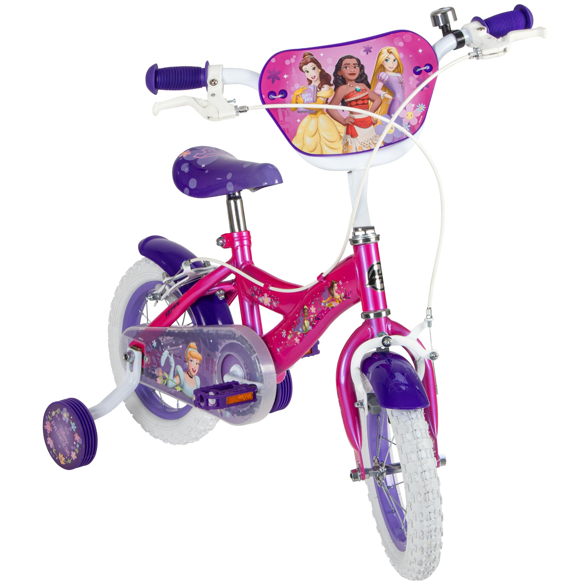 Huffy Disney Princess - Bicicleta Infantil (12/14/16", con Ruedas)