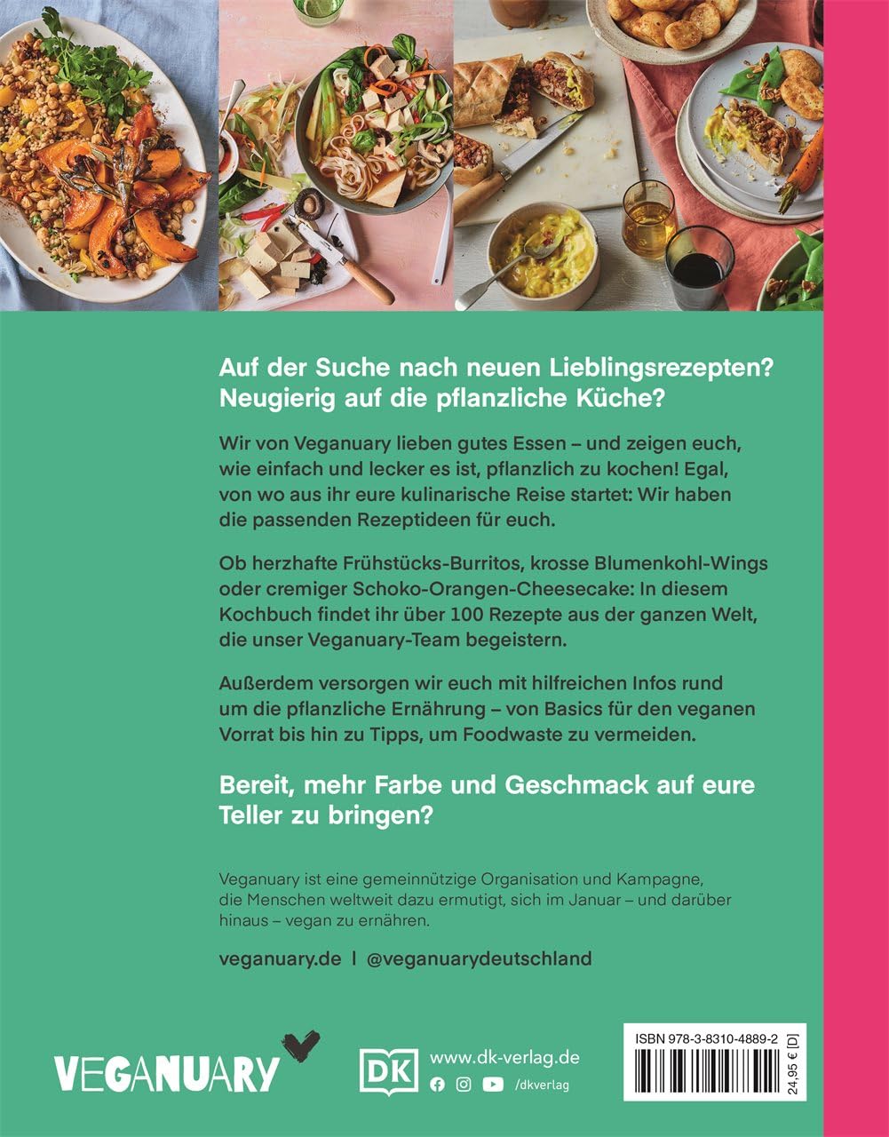 Veganuary: Das offizielle Kochbuch. Mit über 100 kreativen veganen Rezepten für das ganze Jahr