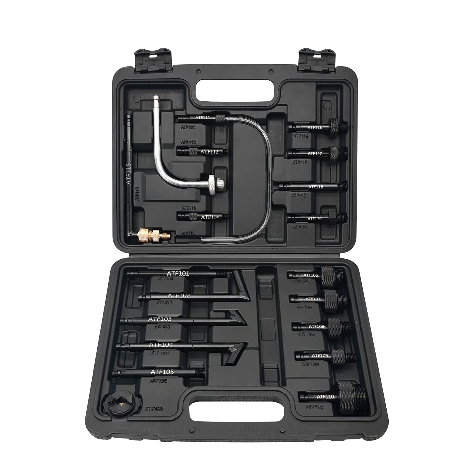 20 Peças de Kit Ferramenta Adaptador Recarga Óleo ATF Conector Transmissão Substituição