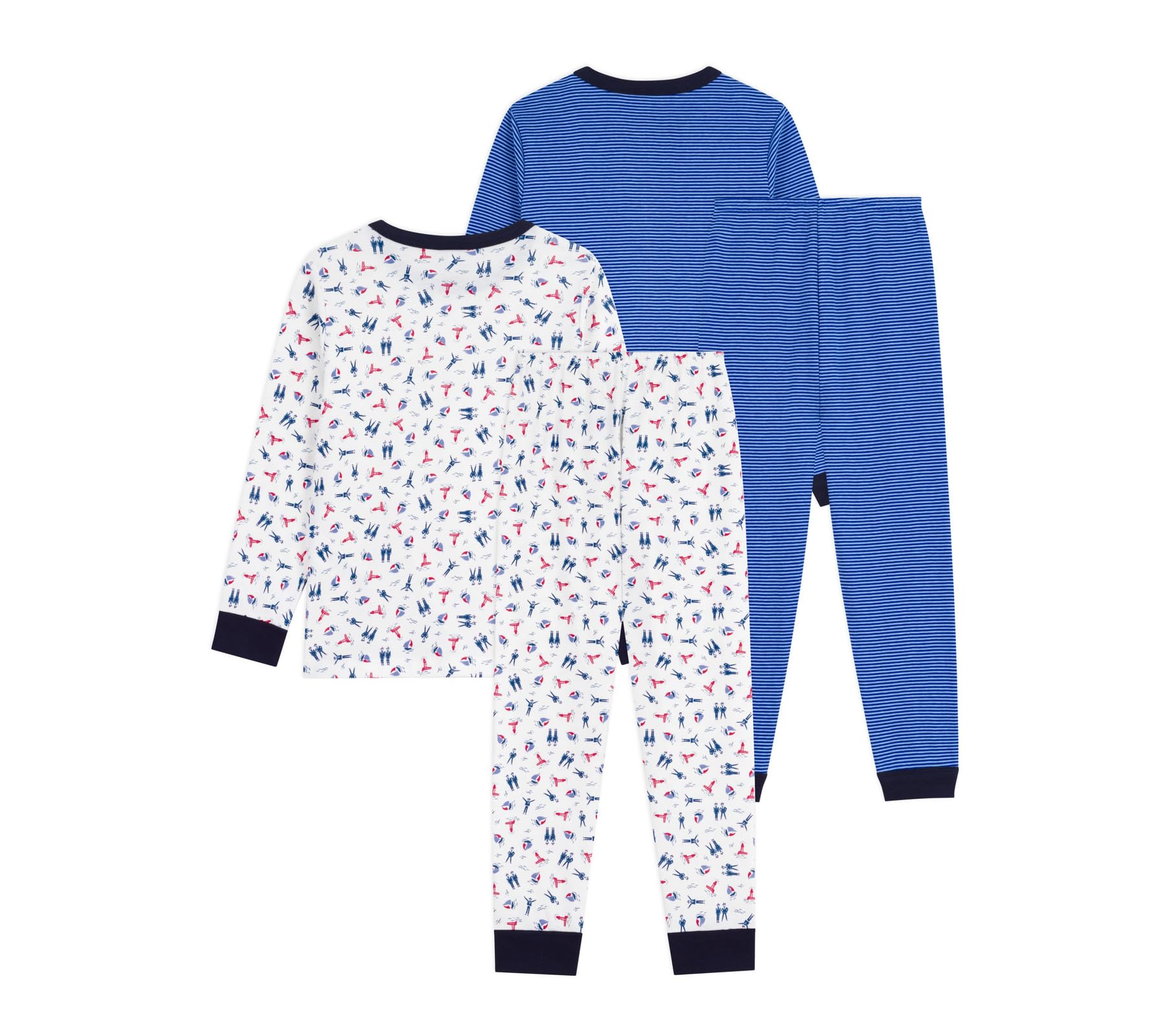 Petit Bateau Lot Petitm Abbigliamento Notte Bambini e Ragazzi (Pacco da 2)