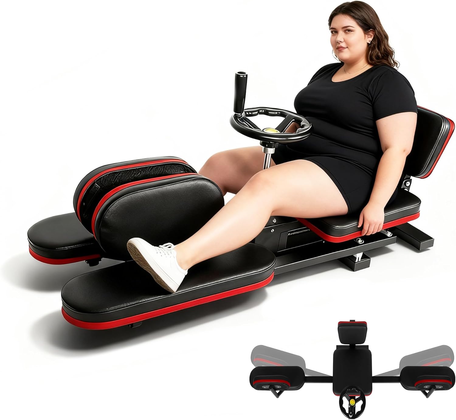 Leg Stretcher Split Machine for Improve Quality, Flexibility and Reduce Hip Pain, 500LBS Professional Heavy Duty Stretching Training Equipment for Home, Dance and Yoga