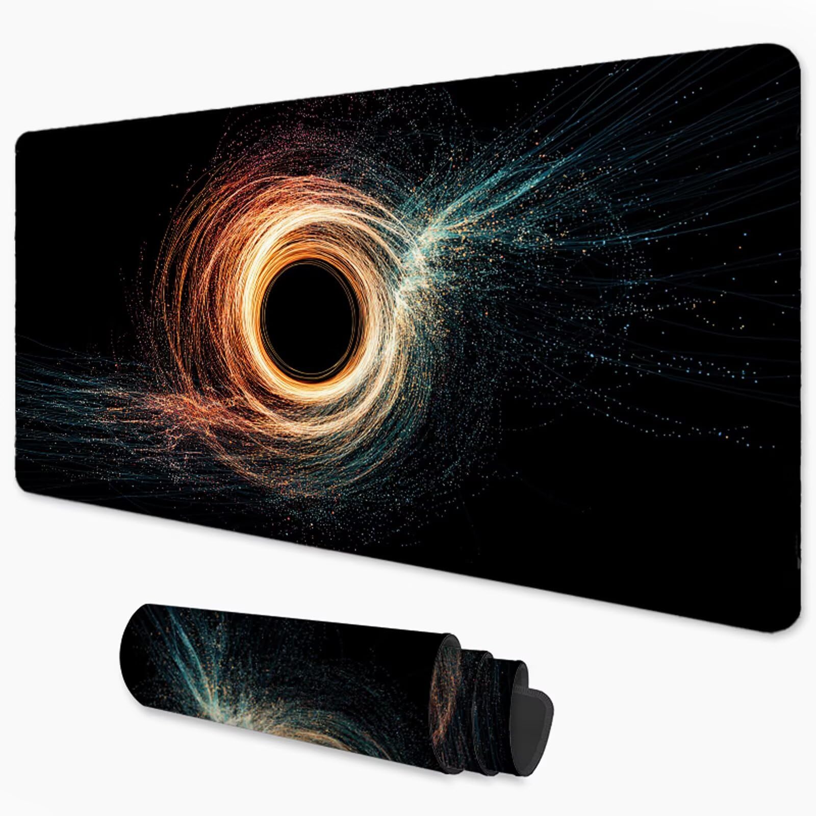 Podkładka pod mysz do gier wszechświat, podkładka pod mysz XXL 1200x600 mm AVCE Gładka powierzchnia poprawia precyzję i szybkość, wodoodporna podkładka pod mysz antypoślizgowa do komputera, laptopa