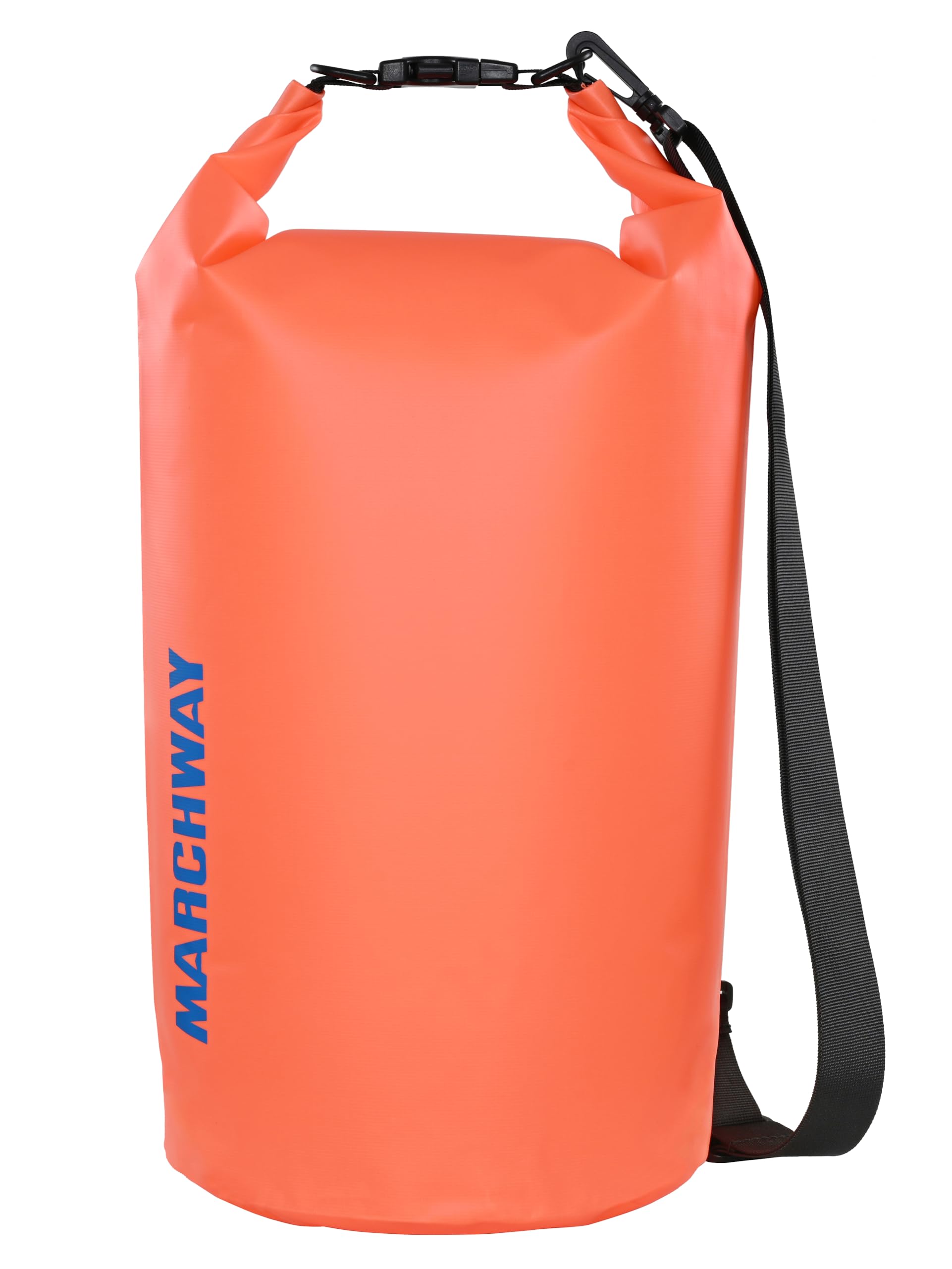 MARCHWAYFloating Waterproof Dry Bag Backpack 5L/10L/20L/30L/40L, Roll Top Sack Keeps Gear Dry for Kayaking, Rafting, Boating, Swimming, Camping, Hiking, Beach, Fishing