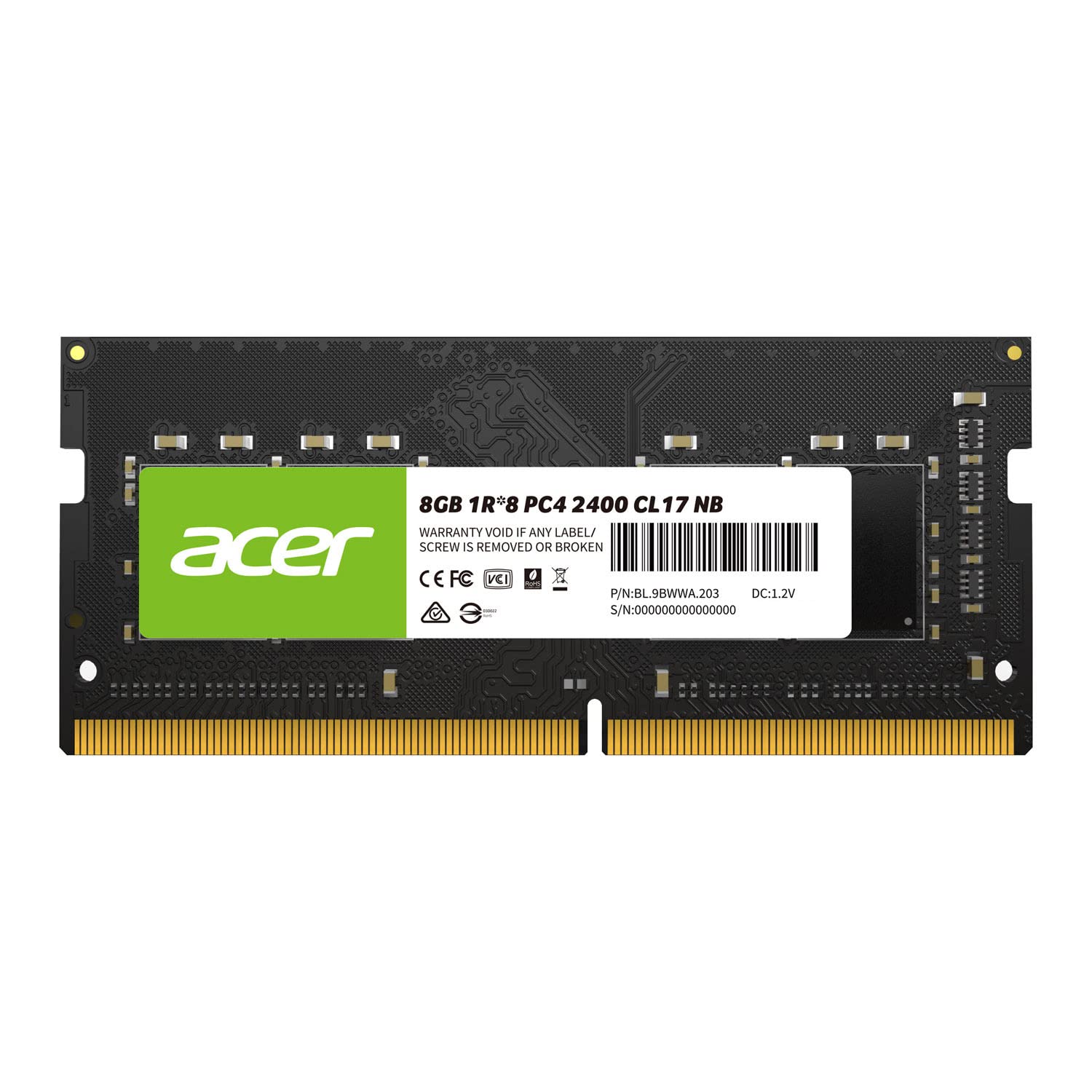 acer DDR4 2400 8GB メモリ Amazon.co.jp: AcerノートPC用メモリ PC4-19200(DDR4-2400) 8GB DDR4