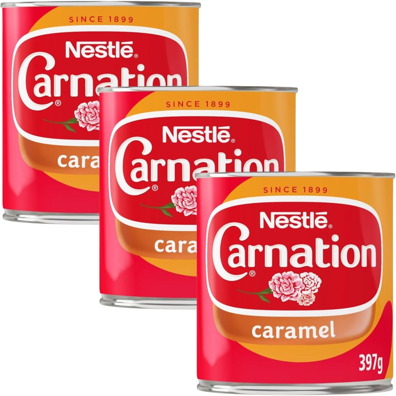 Caramel Dessert Filling Tin 397g Bundle Containing Nestle Carnation