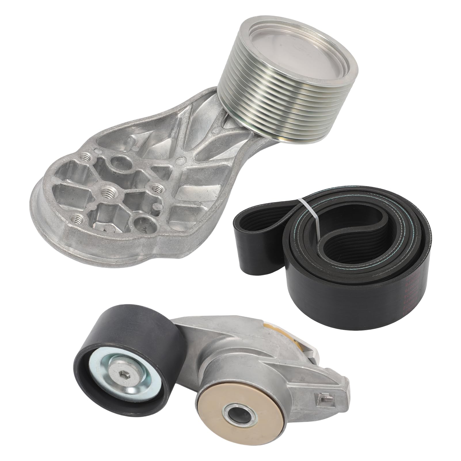 Amazon.com: Fan Belt Tensioner with Pulley Kit Set Fits 2011-Up 