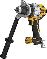 DEWALT 20V MAX XR DCD1007B 1/2" Cordless Hammer Drill - Most Powerful Brushless Tool with Anti-Rotation Control