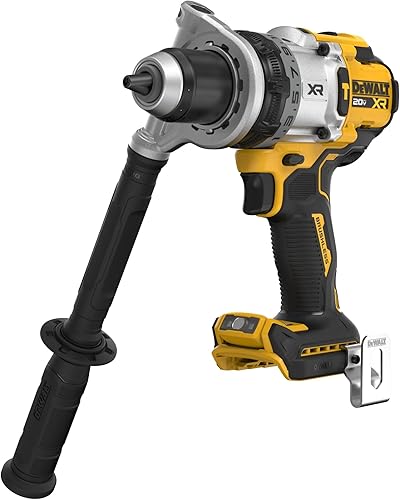 DEWALT Taladro de martillo inalámbrico de 12 pulgada MAX XR de 20 V, solo herramienta desnuda (DCD1007B)